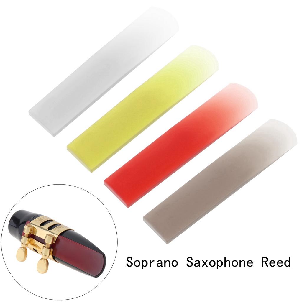 Прочная трость для саксофона сопрано, трость из смолы для саксофона, прочность 2,5, аксессуары для саксофона, 4 цвета на выбор