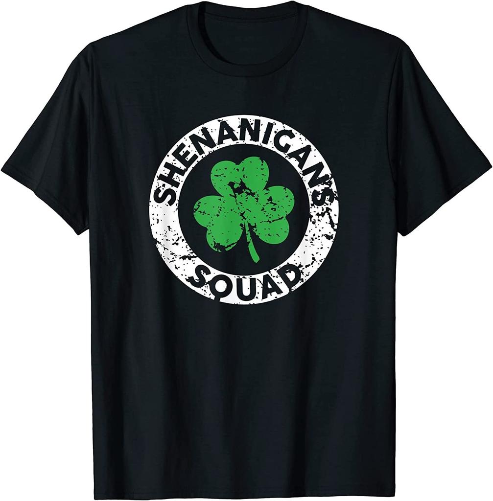 NEW LIMITED! Shenanigans Squad Funny St. Patrick's Day Tee - MADE IN USA