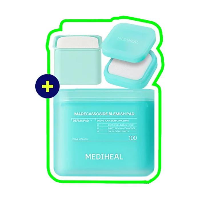 Mediheal Набор тонизирующих дисков Derma Special Care, 200 шт. с портативным футляром