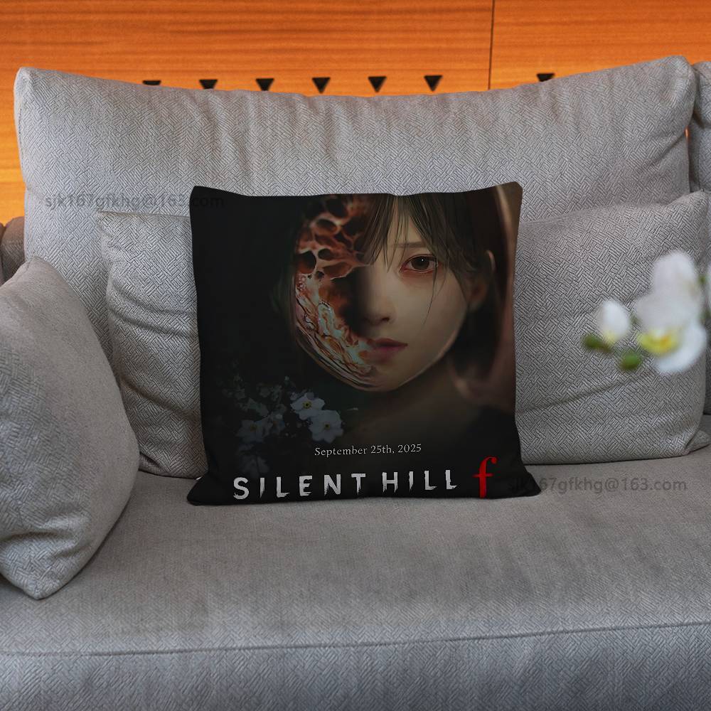 Наволочка S-Silent Hill в повседневном стиле, подходит для домашнего декора (исключая наполнитель)