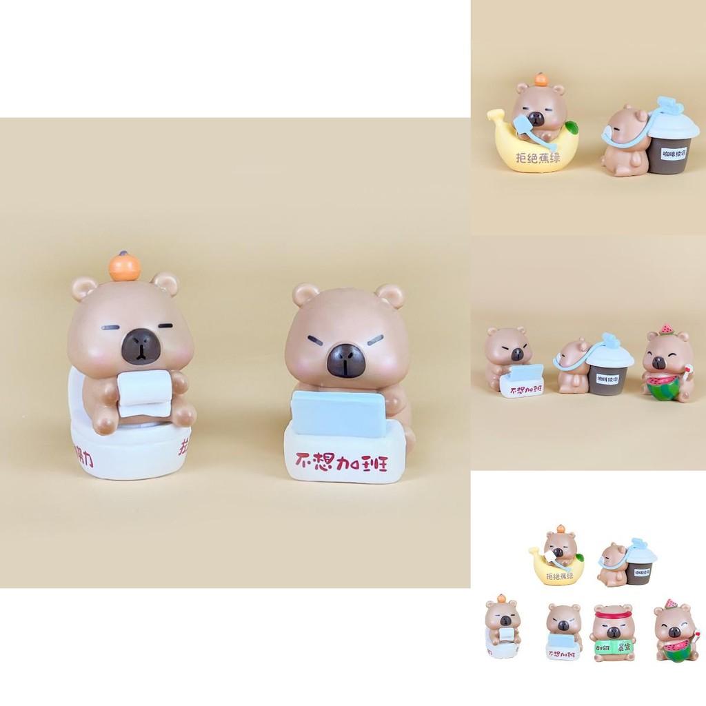 Капибара Blind Box Коллекционная фигурка из ПВХ для фанатов аниме