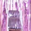 Exquisite Blue Rain Silk Curtain Ideal For Festive Party And Wedding Decorations