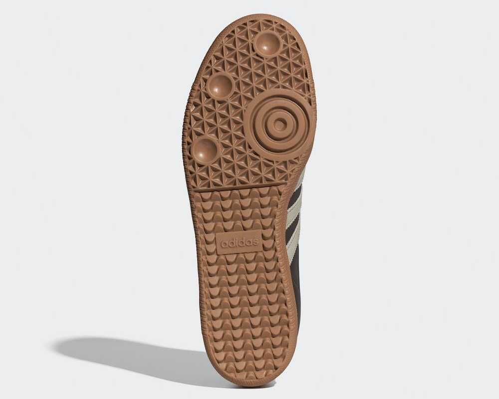 ID1481 adidas Originals Samba OG Коричневый Putty Grey Золотой Металлик (Мужской)