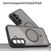 Для Magsafe Магнитный Беспроводной Зарядный Чехол Для Samsung Galaxy A56 5G Прозрачная Противоударная Матовая Задняя Крышка Coque