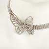 Butterfly Necklace  Clavicle Chain Women Bling French Style Jewelry