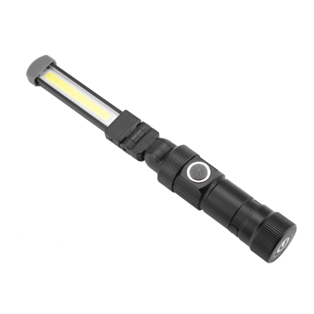 Портативная складная USB-зарядка COB Аварийная лампа USB-зарядка 360° Магнитная точка Портативный светодиодный рабочий свет Магнитный хвост