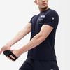 Fila Футболка с круглым вырезом и коротким рукавом с логотипом Athletics SS22 Мужская футболка темно-синяя A11M221104FNV