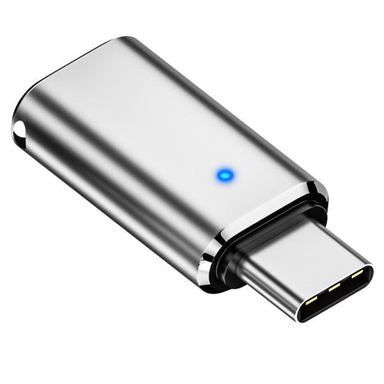 Адаптер для зарядки 35 Вт, зарядный PD, быстрая передача, высокоскоростной 8-контактный разъем «мама» на тип-C «папа», многоцелевой