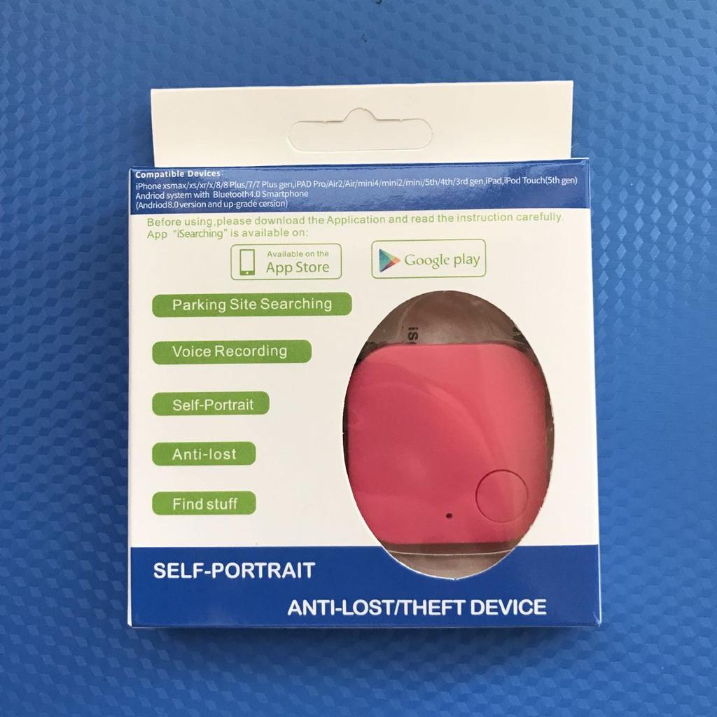 Smart Square 5.0 Bluetooth Tracker: Anti-Loss Device for Kids & Seniors, Phone Item Locator, Two-Way Alarm, Location Finder