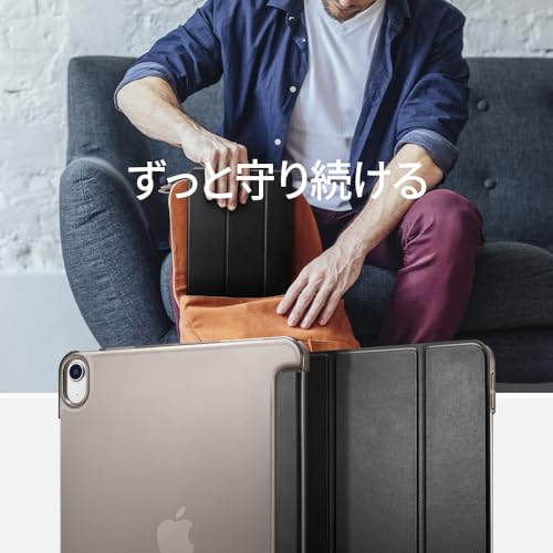 Чехол Spigen для iPad Air 11 дюймов M3/M2 (2025/2024) и iPad Air 10,9 дюйма (2022/2020) - Тонкий, Легкий, с подставкой, Совместим с Apple Pencil, Царап