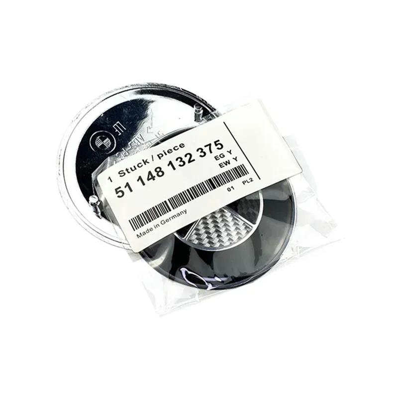 For BMW Hot 2025 45/74/82mm Car Front Hood Emblem for E30 E38 E39 E46 E60 E61 X1 X3 X4 X5 X6 E70 X5 Rear Trunk Badge Steering Wh