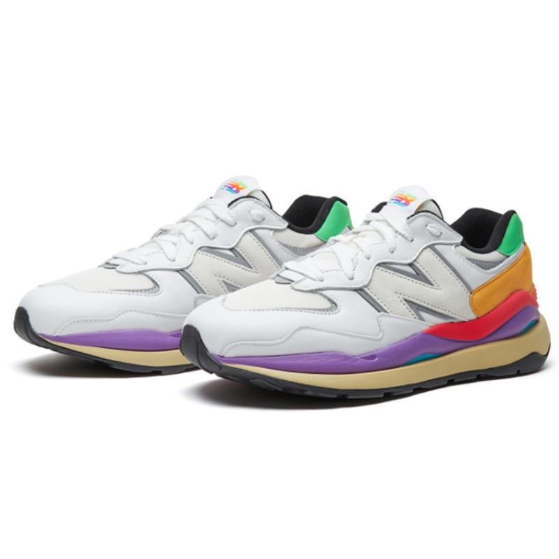 New Balance 57/40 'Munsell White Vivid Cactus' Sneakers M5740LA