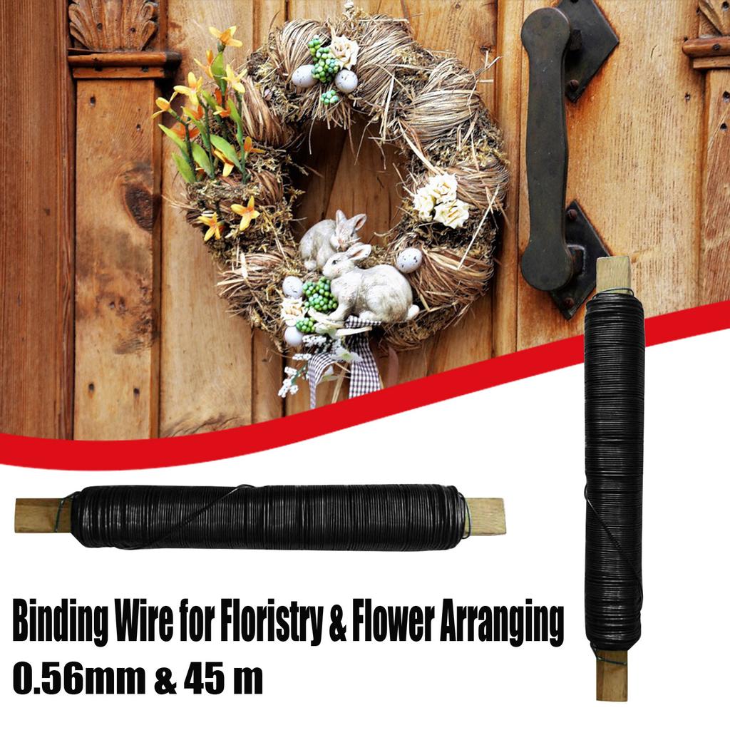 (SU)Вяжущая проволока для флористики и аранжировки цветов 0,56 мм, длина 45 метров
