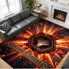 Crystal Velvet Rug Custom Name Text, Soft Non Slip Floor Mat Home DecorWolverhampton Wanderers Football