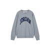 Embroidered Logo Print Crew-Neck Sweatshirt Men Sweatshirt Carbon-Ash-Grey DV1576-091