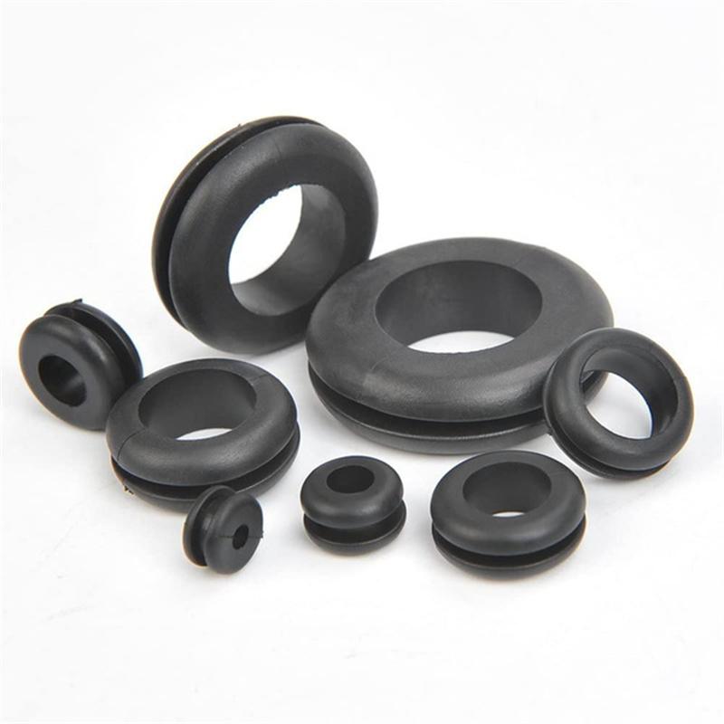 180 шт./коробка Набор ассортимент резиновых уплотнительных колец, прокладок, втулок Электрические прокладки Уплотнительные кольца Защитные кольца для катушек