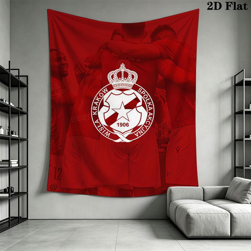 TS Wisła Wall Hanging Printed Fabric Blanket Decorative Tapestries for Bedroom Living Room Home Decor