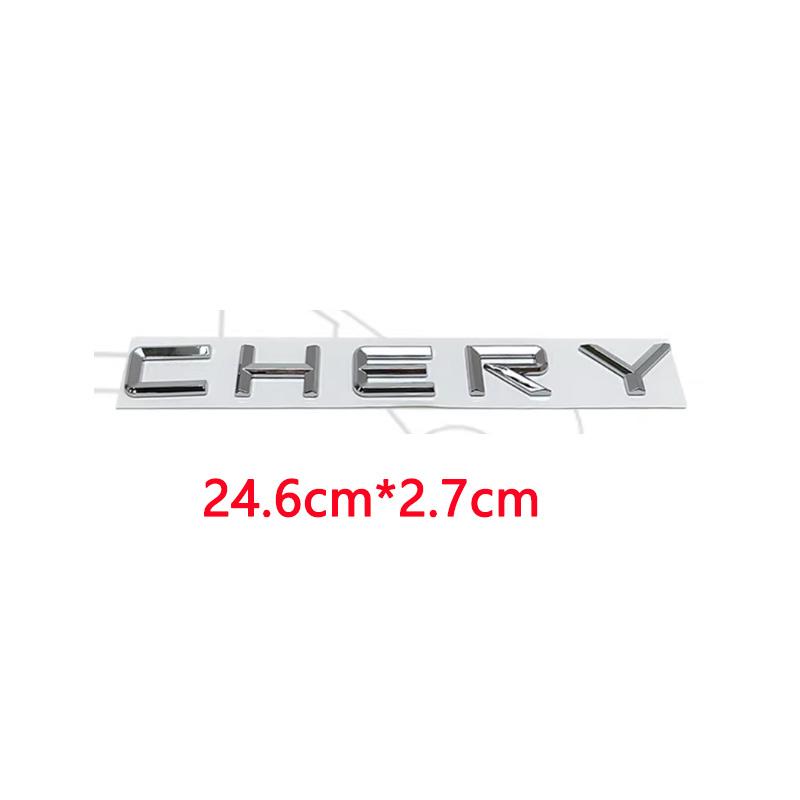 CHERY letter badge car stickers for CHERY chery sign letter alphabet original rear trunk labels car tail refit car accessories l666
