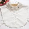 1Pcs Beaded Rhinestone Ladies Decorative Shirt Fake Collar Lace Embroidery,Lace Embroidery
