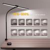 Double Head Swing Arm Desk Lamp RGBCW LED Office Light RGB Color Changing Light Music Sync Touch