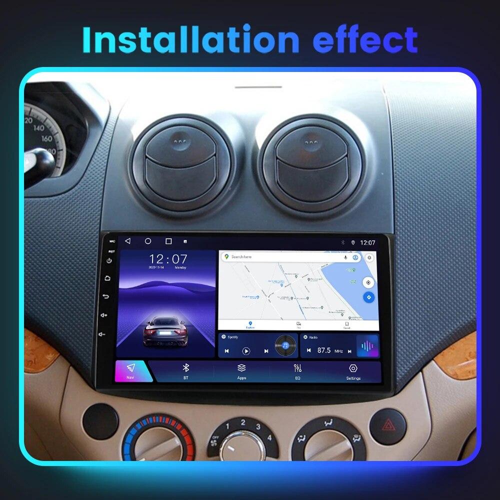 Reakosound 9-дюймовый автомобильный радиоприемник для Chevrolet Lova Captiva Gentra Aveo Epica 2006-2011, мультимедийный GPS, беспроводной CarPlay, Android Auto Stereo