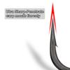 10x рыболовных крючков для ловли карпа с прямым острием и покрытием PTFE, микро-крючки из высокоуглеродистой стали, рыболовные снасти