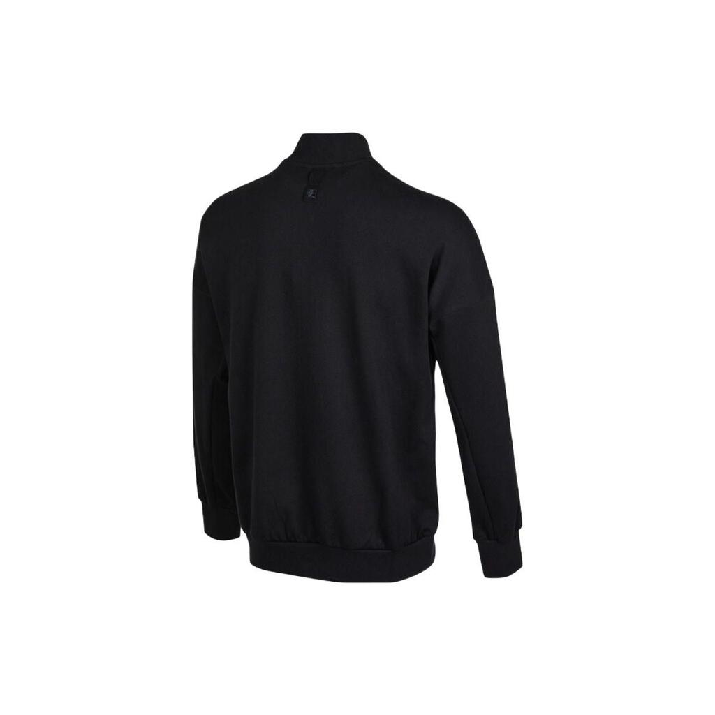 Adidas Мужская спортивная куртка с воротником-стойкой серии Wuji, черная HE5120