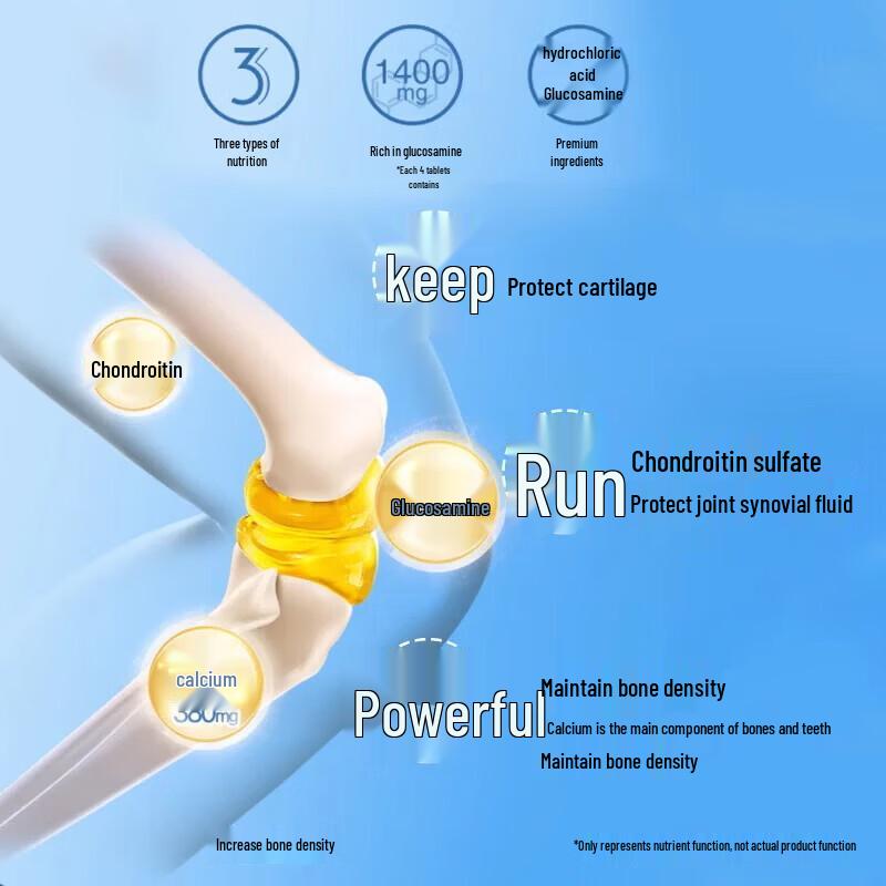 Caltrate Glucosamine Chondroitin & Calcium Bone Health Supplement