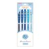 Zebra Sarasa Clip Gel Ink Pens, 0.5mm, Flower Bouquet Nemophila, 5-Color Set, JJ15-NP-5C, 1 Pack