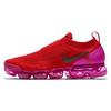 Air VaporMax Moc 2 University Red Fuchsia Blast Женские AJ6599-600
