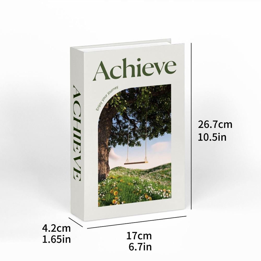 Book Shelf Display Fake Books Ornament Photography Prop Simulation Book Home Decoration