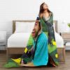Dannys Go Blankets Spring  Soft Throw Blanket For Kids Adults Living Room Flannel Bedspread Bed Cover
