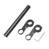 Bike Handlebar Extender Strong Clamping Force Black Bike Extension Frame for 30mm Horizontal