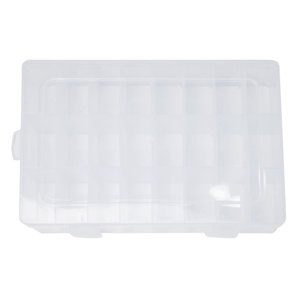 1x Organizer Jewelry Box Plastic Case Slots Container Storage Bead Jewelry
