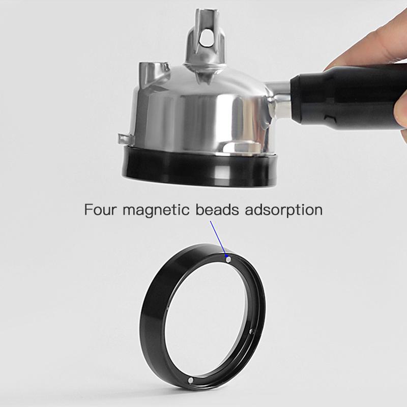Кольцо для дозирования кофе Магнитная воронка 51MM 53MM 58MM Для Breville Sage Delonghi Портафильтра Аксессуары для эспрессо Инструменты бариста