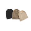 Cashmere Autumn and Winter New Women's High-End Solid Color Cable Baotou Ear Protection Thickened Warm Knitted Hat