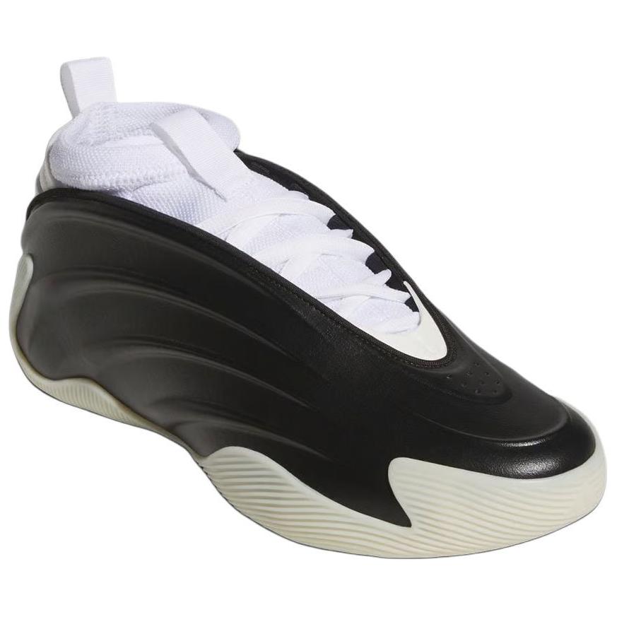 Adidas Харден Вол. 9 Черные Теплый Ванильный Унисекс Кроссовки Основной Черный Обувь Белый JQ9137