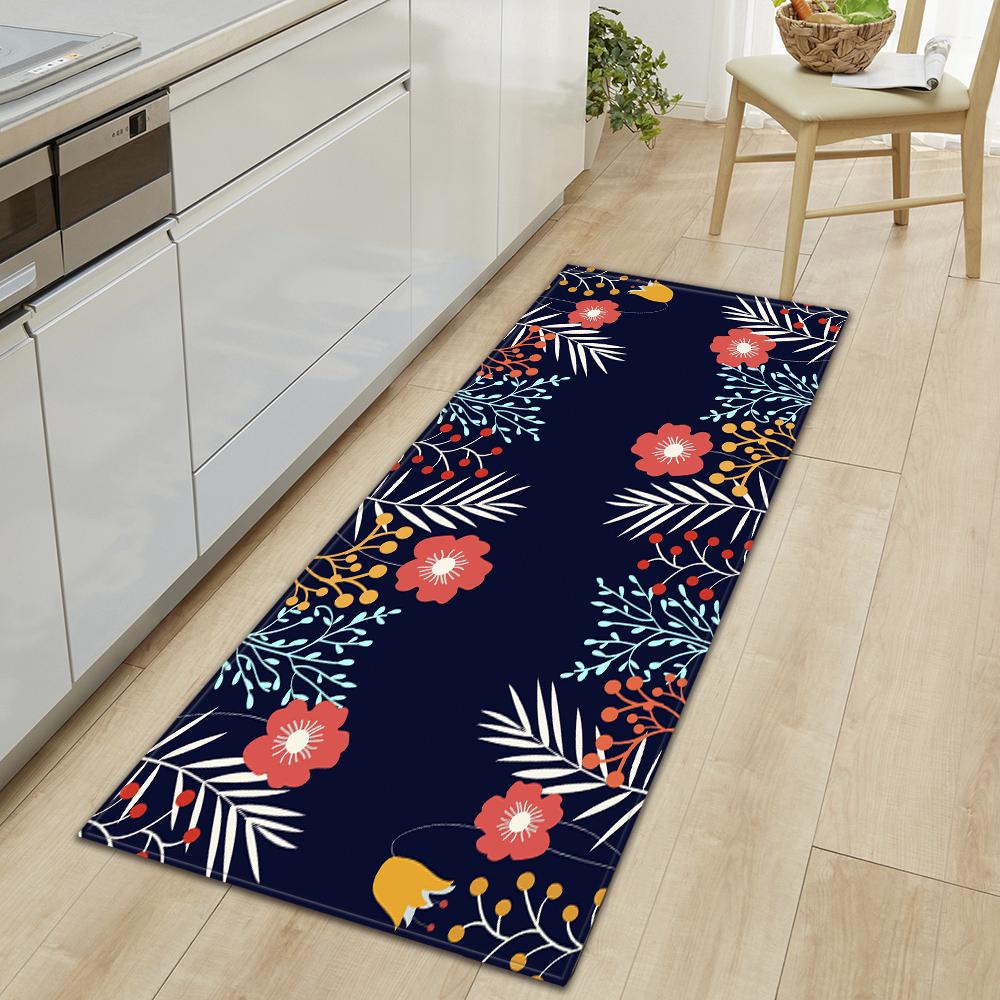 Коврик для входной двери спальни, коврик для гостиной, домашний коридор, ванная комната, балконная дверь, нескользящий ковер