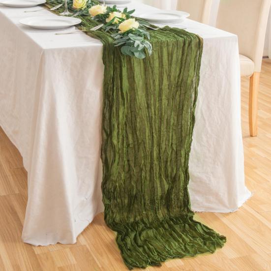 Скатерть-дорожка в деревенском стиле, мягкая моющаяся, не выцветающая, украшение для свадебной вечеринки