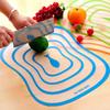 Meat Vegetable Fruit Cutting Board Frosted Transparent Bendable Classified Antibacterial JM08 ARI
