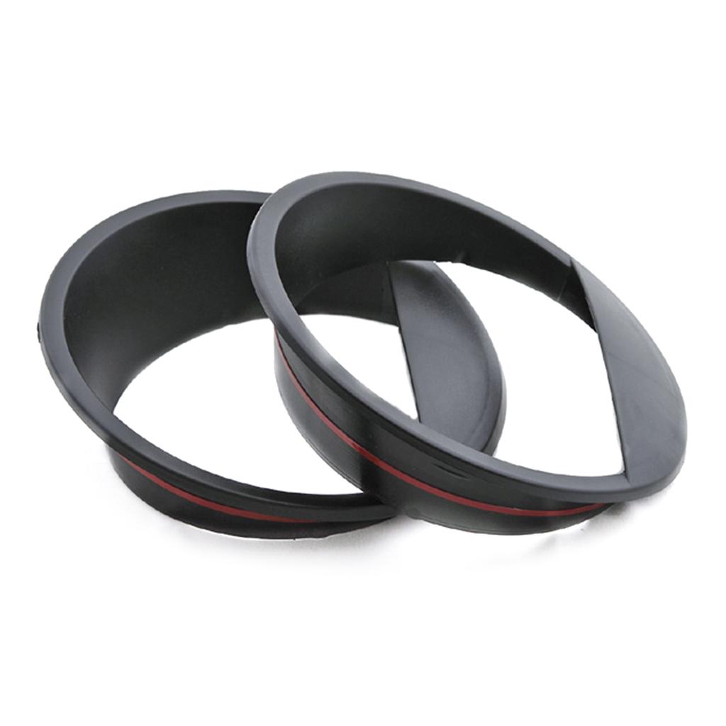 2Pcs Auto Left Right Front Headlight Indicator Lamp Protective for Shell Cover