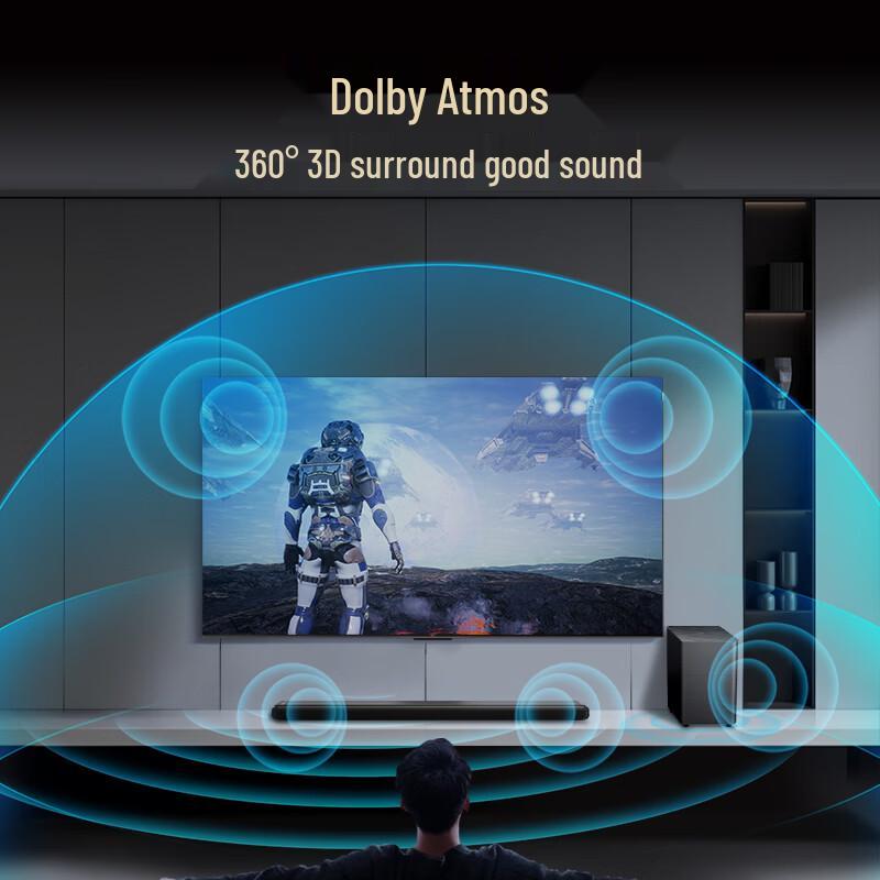 Tcl S S55H Dolby Atmos 2.1 Система саундбара Штепсель CN (адаптер в комплекте)