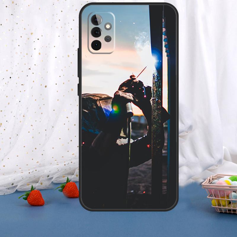Сварщик Сварка Горячий Металл Рабочий Для Samsung Galaxy A53 A33 A16 A06 A56 A36 A26 A05 A22 A32 A52 A54 A34 A14 A55 A15 A35 Чехол