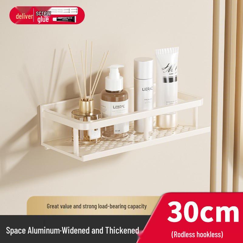 Настенная полка для хранения в ванной комнате без сверления для раковины и туалета