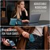 For Samsung Galaxy S22+ 5G Magnetic Case CASEME ME80 Series Leather PC TPU Phone Cover with Detachable Wallet