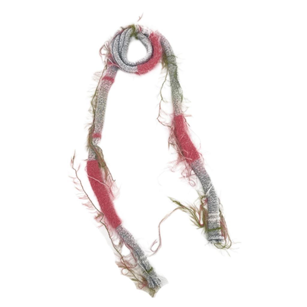 Furry Scarf for Women Long Skinny Belt Necktie Neck Scarf Y2K Girls Photo Props Long Neckerchief Skinny Scarf Necktie