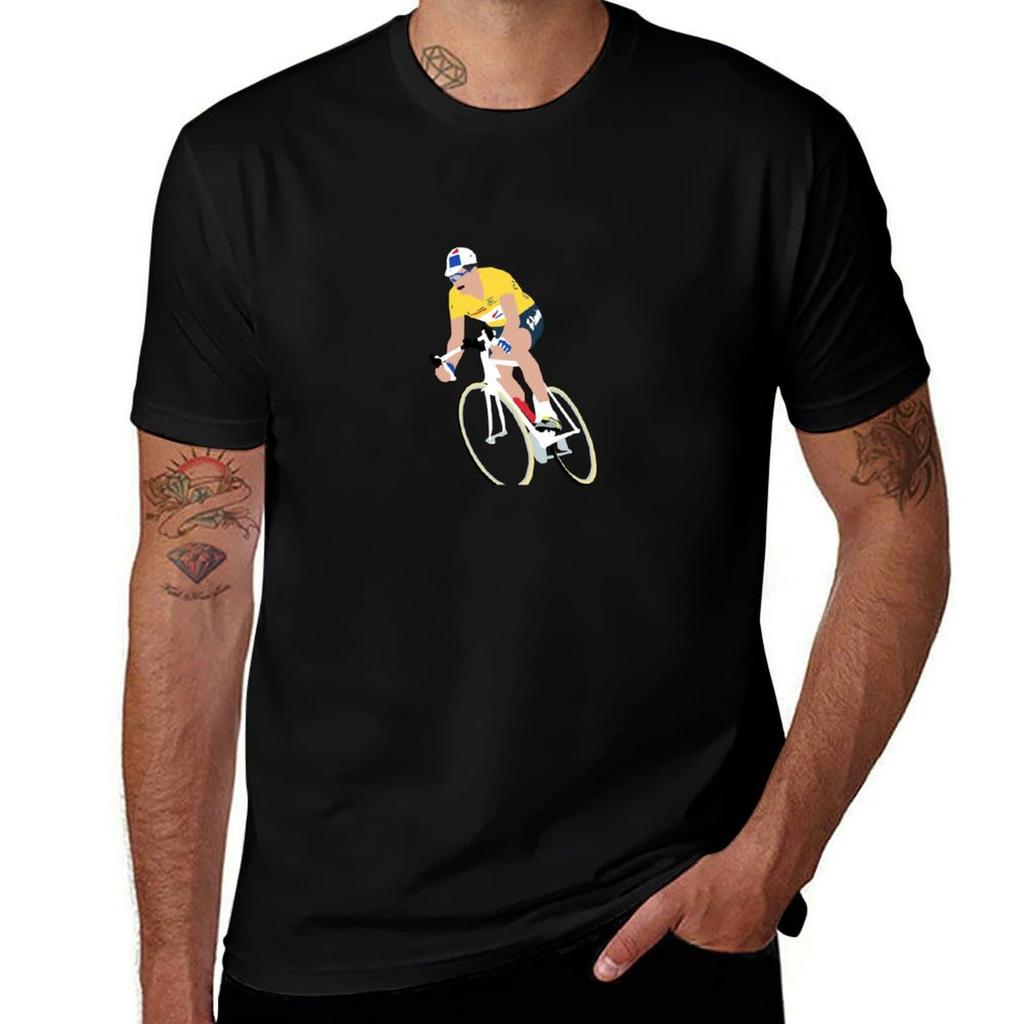 Miguel t man shirts graphic Legend t cyclist Indurain shirt T-Shirt designer