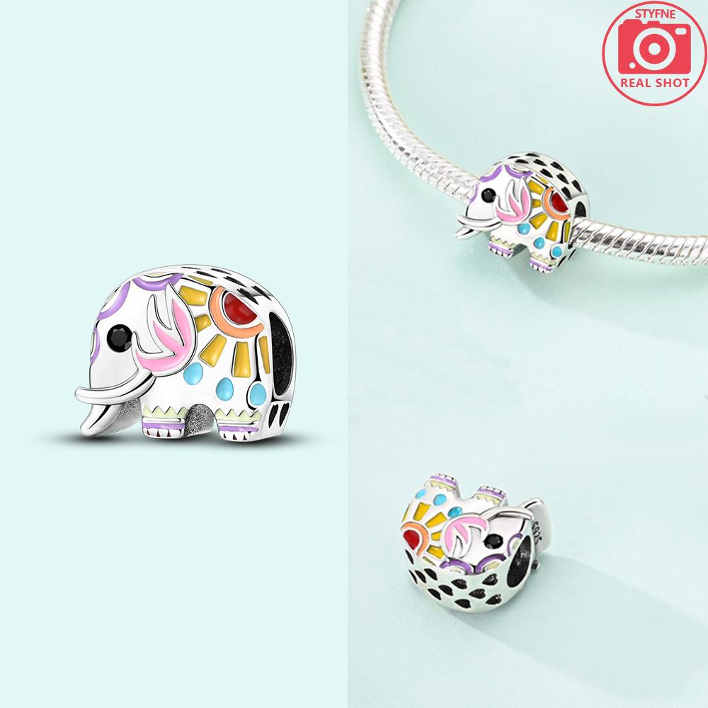 Изысканные животные Светлячок Синий бант Бусины-дельфины Подходят для браслетов-шармов Медь Оригинальное изготовление ювелирных изделий Женские подарки на годовщину