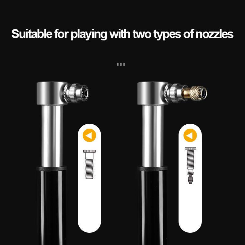 Мини велосипедный насос клапан Шредера Преста MTB дорожный велосипедный насос из алюминиевого сплава ручной велосипедный воздушный насос накачка шин аксессуары