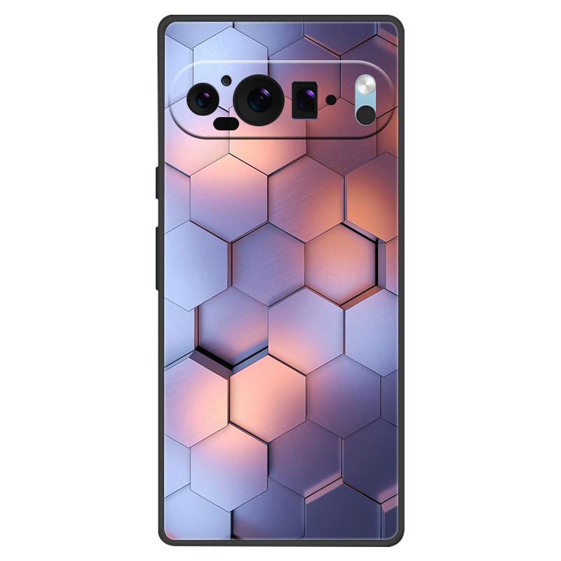 For Google Pixel 9 Pro XL Case Silicone Luxury Space Soft Bumper for Pixel 9 9Pro 9ProXL 5G Phone Cover TPU Funda Fashion Bag